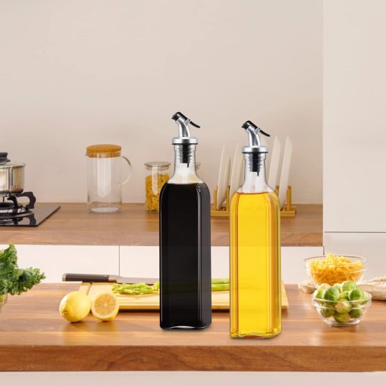 Aceitera de vidrio 500 ml