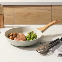 Sarten granito con mango 28cm