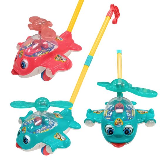 Arrastre avion con luz en bolsa