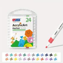 Marcadores acrilico x24 en estuche