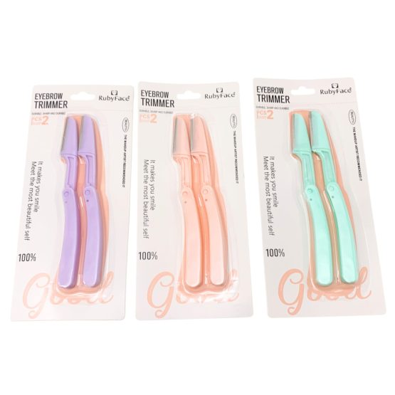 Perfilador de cejas x2 metal 14.5cm