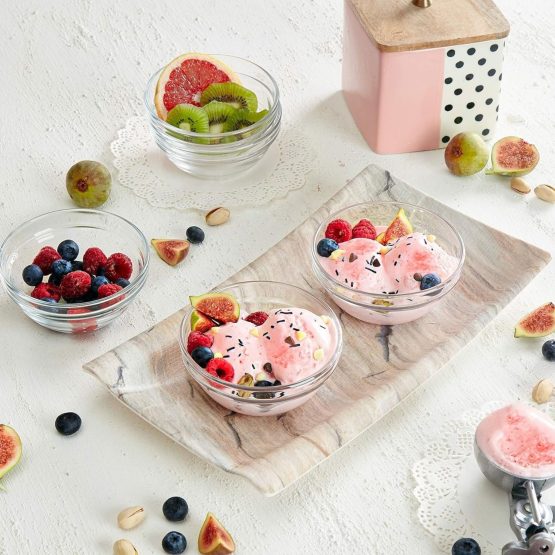 Compotera de vidrio 325ml