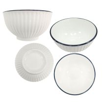 Bowl de ceramica blanco red 11.43cm