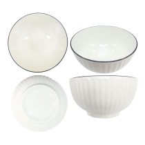 Bowl de ceramica blanco red 15cm