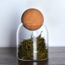 Frasco de vidrio 500ml tapa de corcho