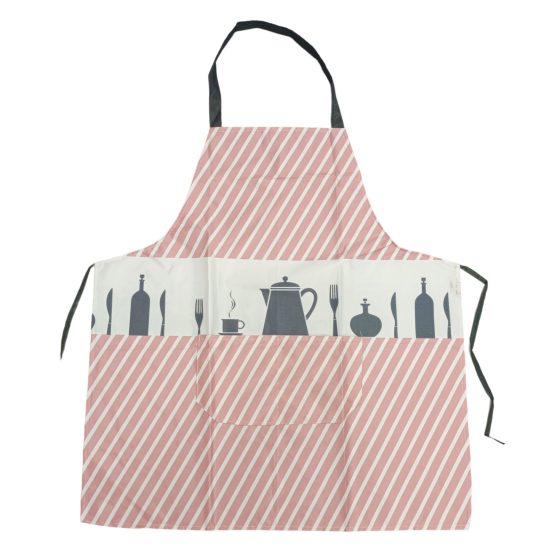 Delantal para cocina pvc con bolsillo 66×74 cm