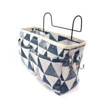 Organizador canasto tela sobre puerta 30×18.5x11cm