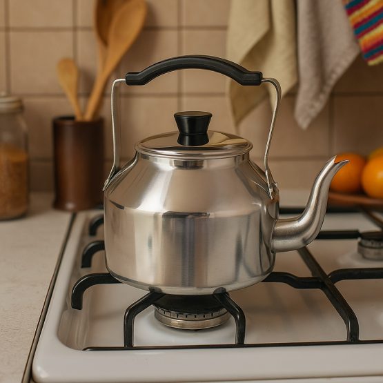 Caldera aluminio 2 litros con asa