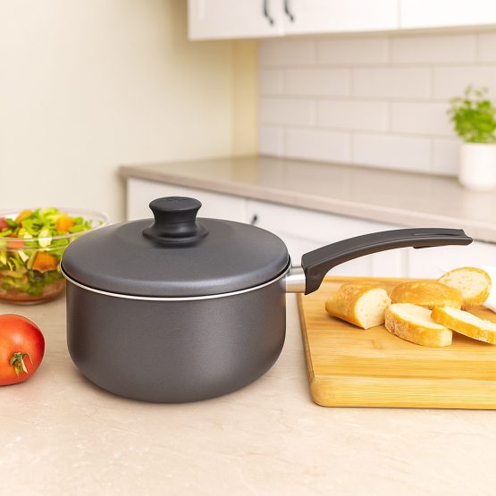 Olla antiadherente con mango 18cm