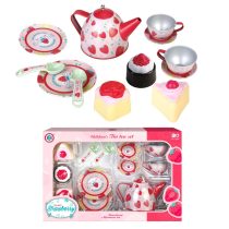 Juego de te de metal 12 piezas caja