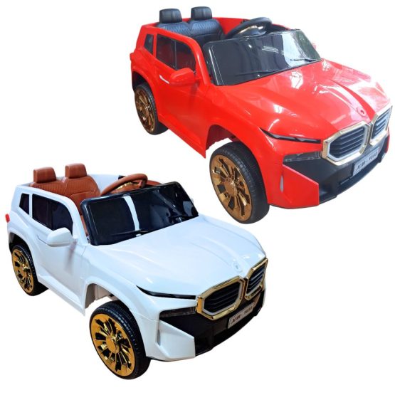 Auto a bateria blanco/rojo bmw 259u$s 102x50x61