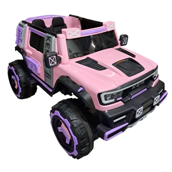 Jeep a bateria rosa 499u$s 80x120x70 cm