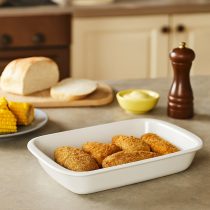 Bandeja plastico para servir 23x14x4 cm