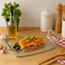 Fuente vidrio rectangular 31.5×17.7×5 cm