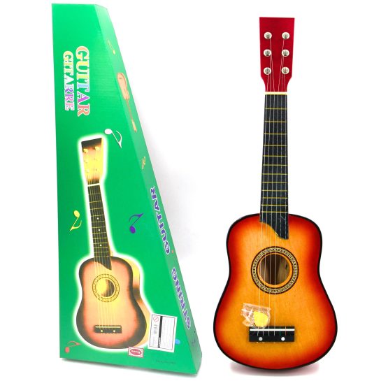 Guitarra clasica madera chica 64x22x6 cm