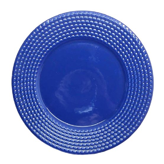 Plato llano olimpia deep blue 26.5cm