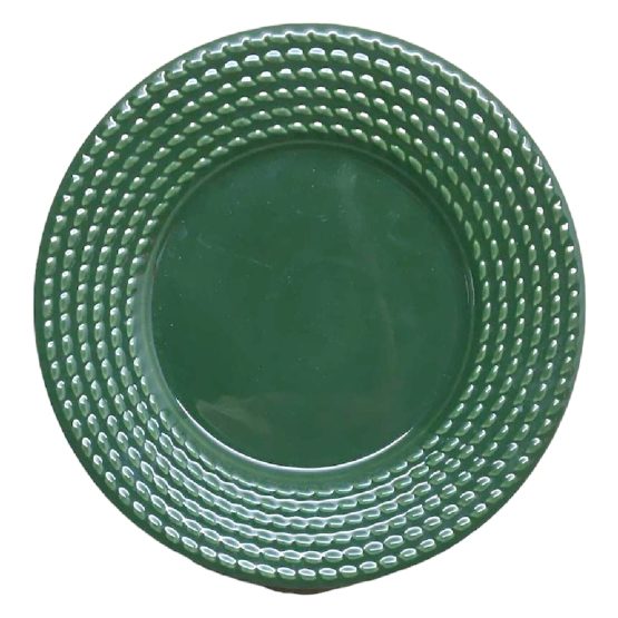 Plato postre olimpia botanico 21cm