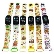 Reloj digital malla con diseños capibara