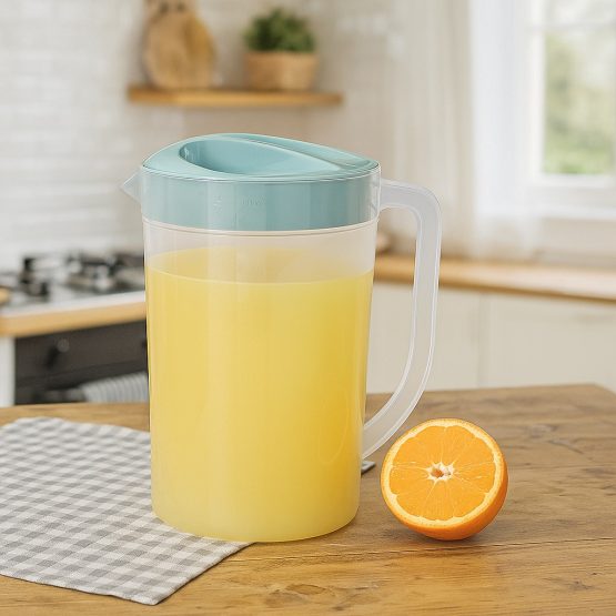 Jarra plastico con tapa 2 litros