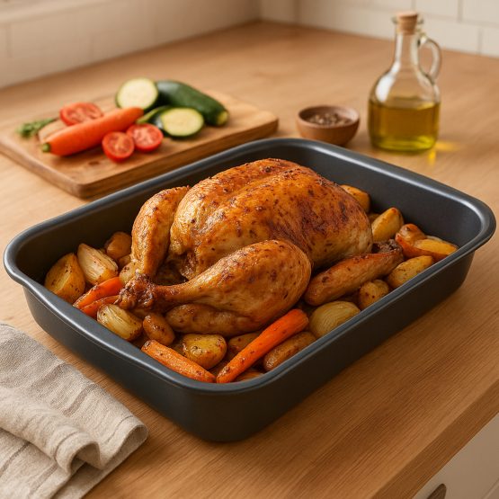 Asadera honda grande martinazzo 38.5×28.5×6 cm