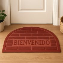 Alfombra moquette semicirculo 57×37 cm