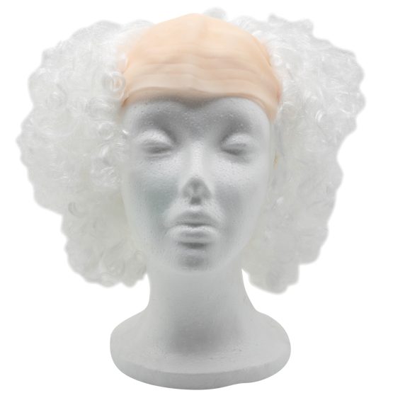 Peluca pelo corto con pelada en bolsa