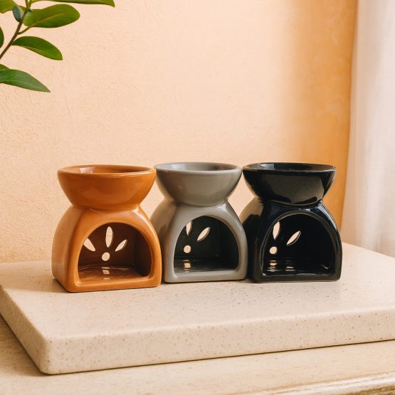 Hornito para velas ceramica pequeño 6x7x6 cm