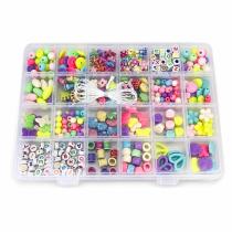 Set para armar pulseras 24 divisiones 18x13x2 cm