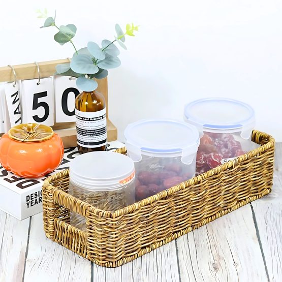 Organizador ratan 34x14x8 cm