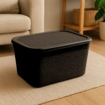 Caja organizadora diseño yute 18.7 litros 41x28x22 cm