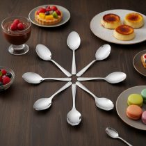 Cucharitas inoxidables pack x6