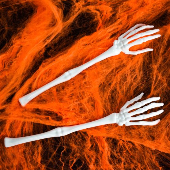 Adorno brazo de esqueleto 34cm