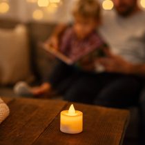 Vela led blanca 3.5×4 cm