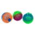 Pelota pinchos con luz y sonido 7cm