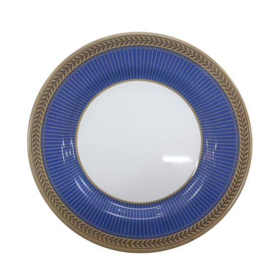 Plato postre celebrate cobalto