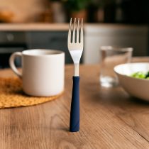Tenedor mango azul 19cm