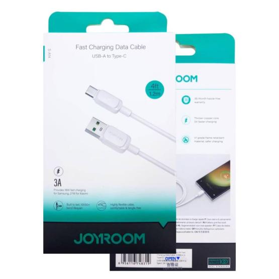 Cable tipo c joyroom 3a 1.2m
