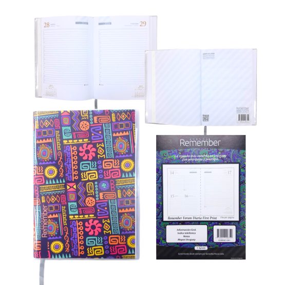Agenda remember forum diaria first 2026 1811 14×19.5 cm