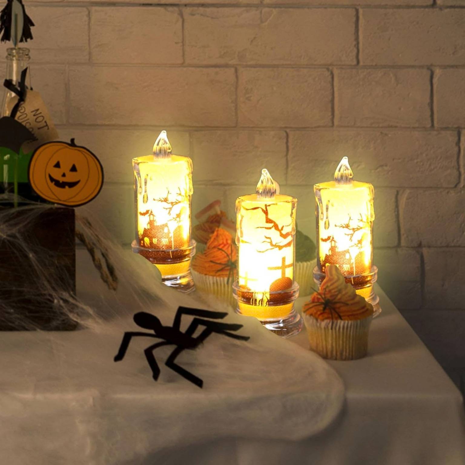 Vela bosque encantado 10×5 cm