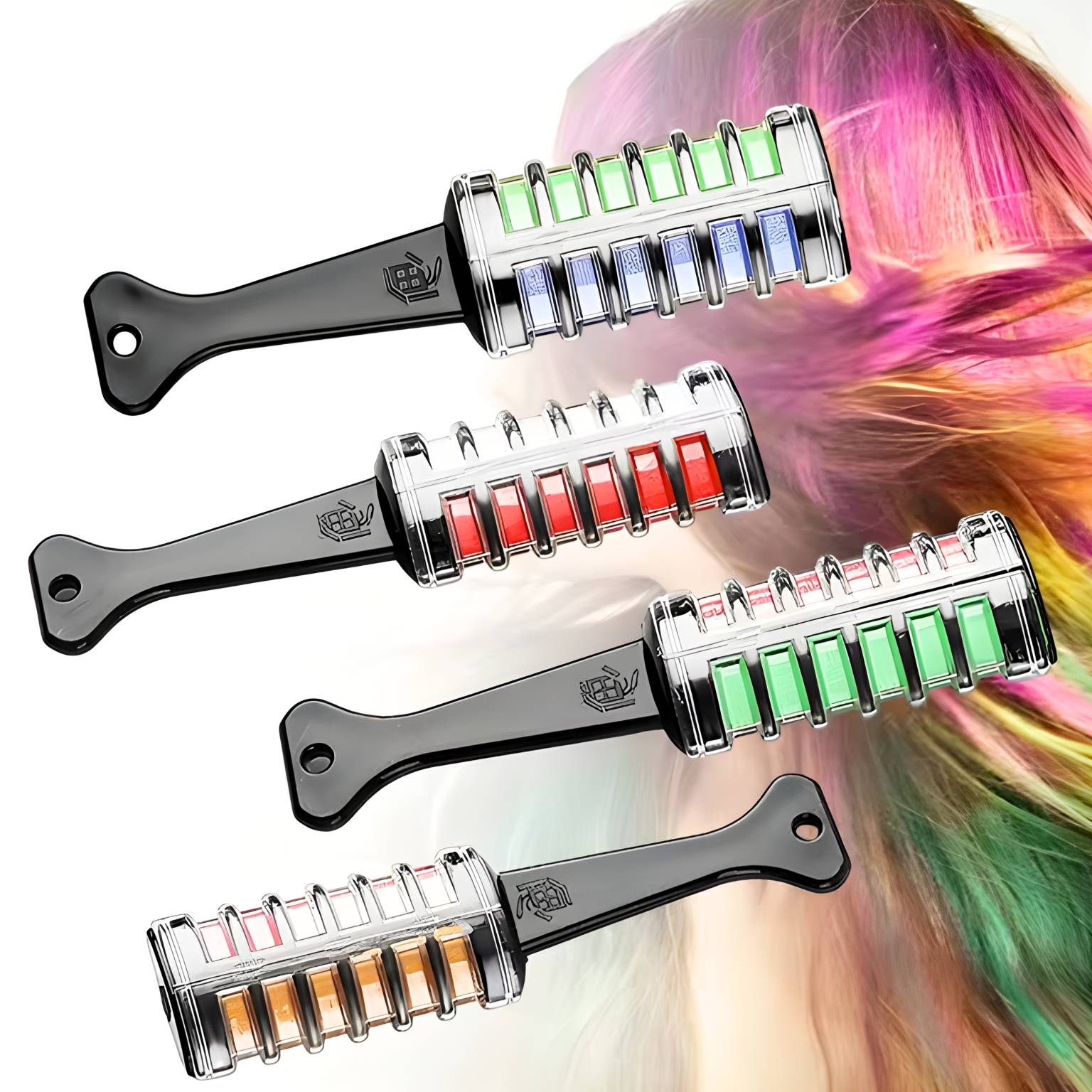 Pintura para pelo en peine unidad