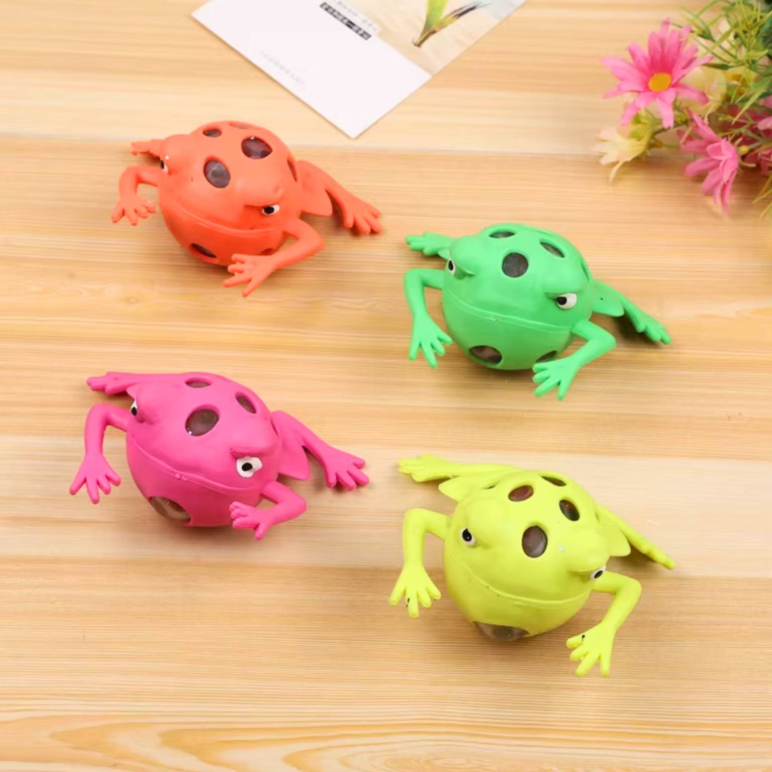 Amansaloco rana con orbis