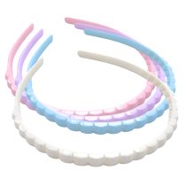 Tiara de plastico varios colores