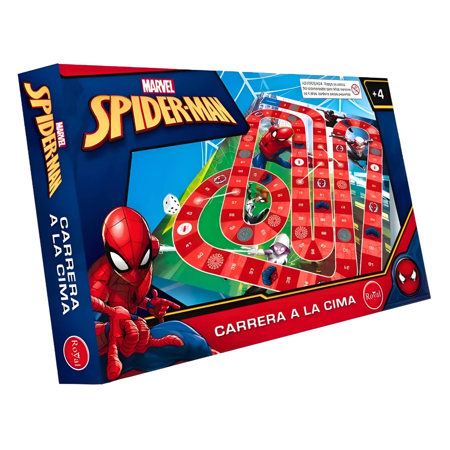 Carrera a la cima hombre araña royal