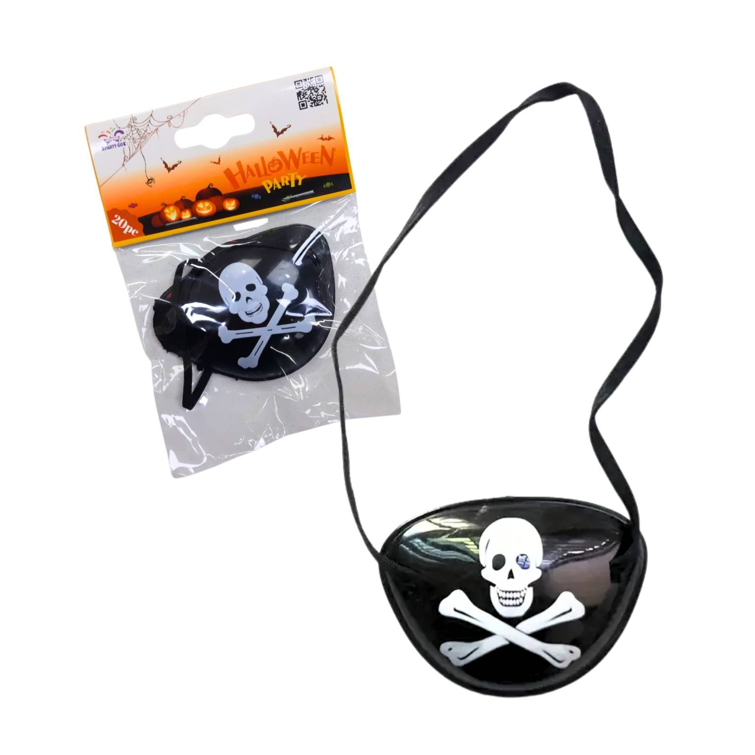 Parche pirata en bolsa 8cm