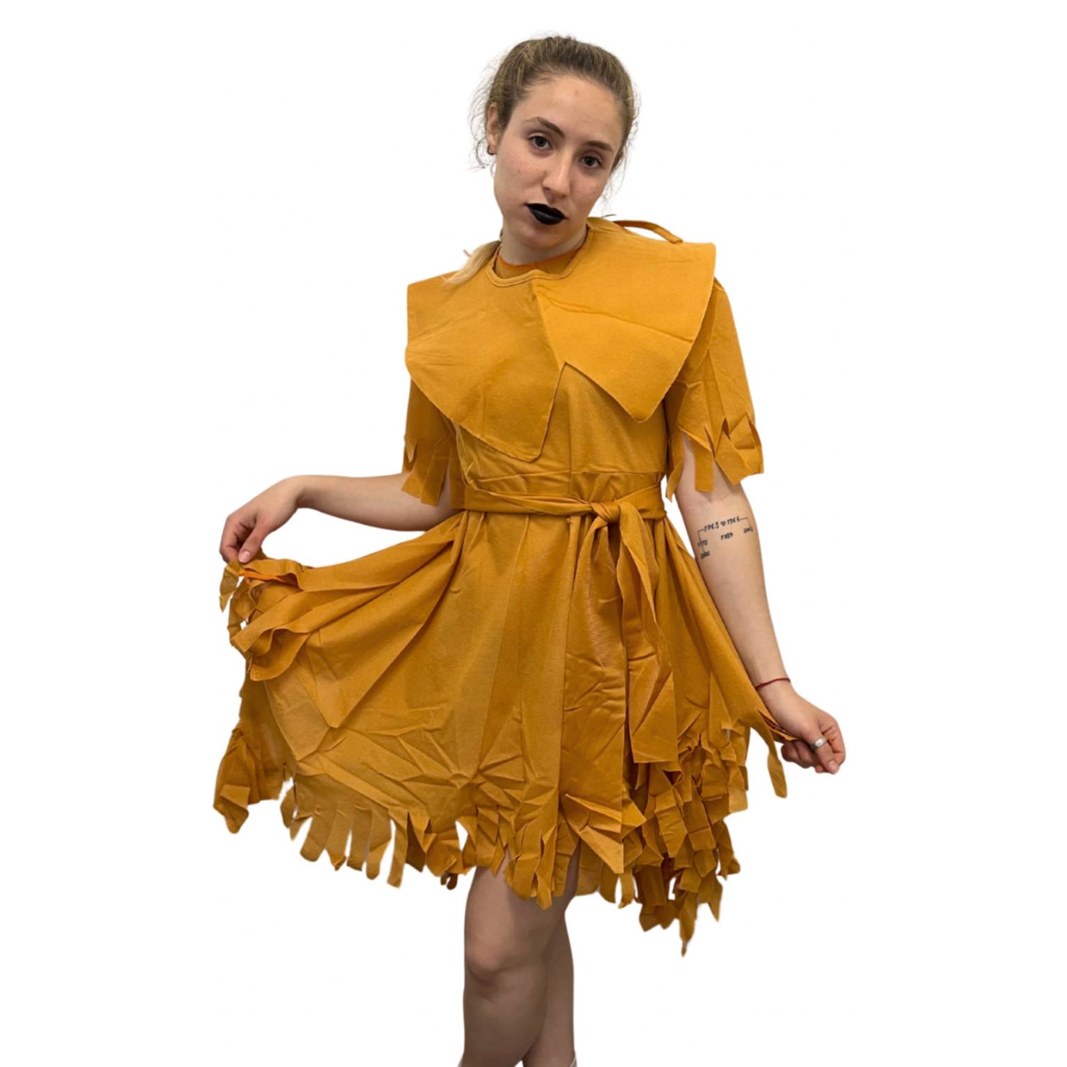 Disfraz india de poliester en bolsa