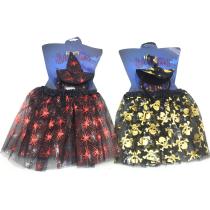 Disfraz pollera tiara con gorro bruja 28cm