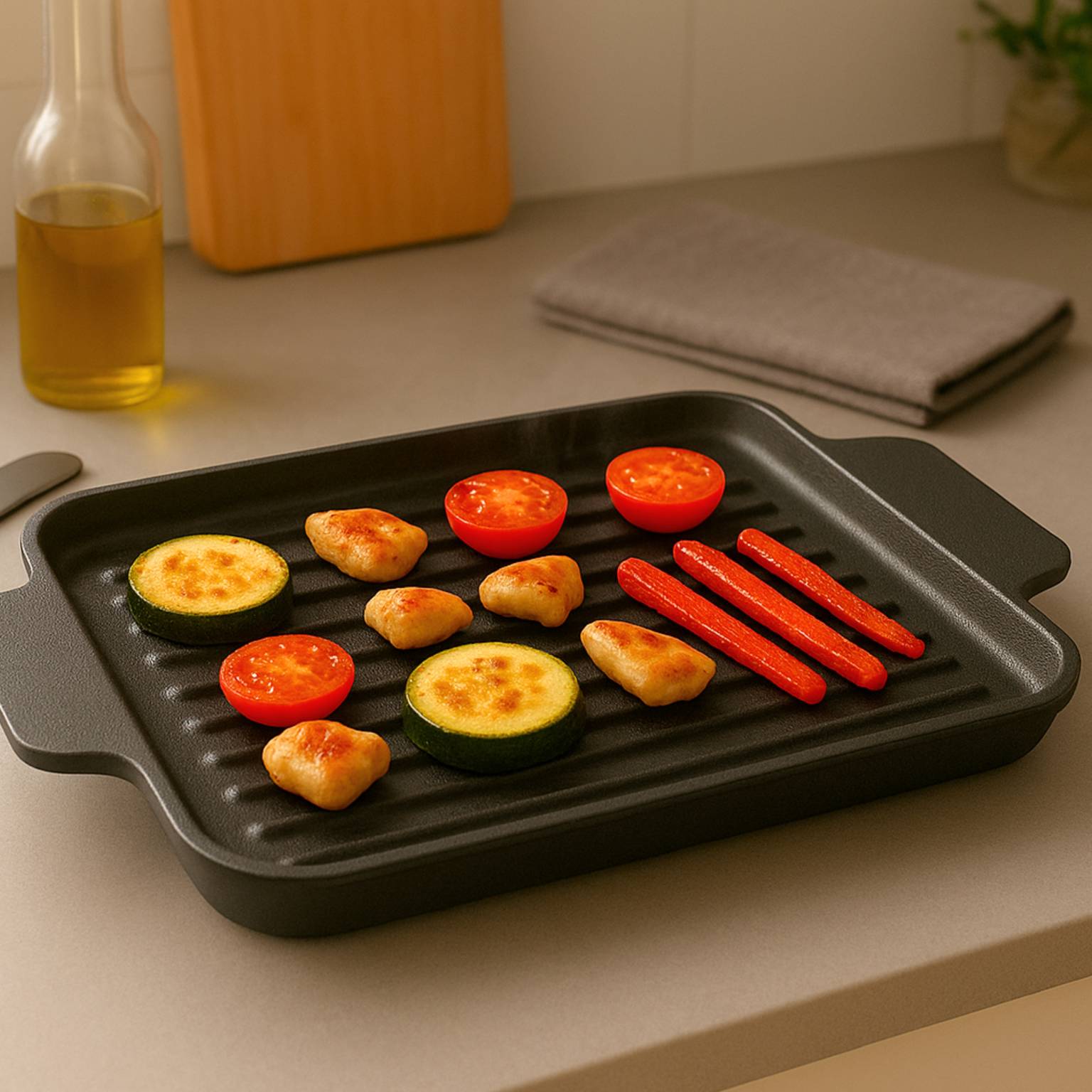 Plancha rectangular chica 17×26 cm