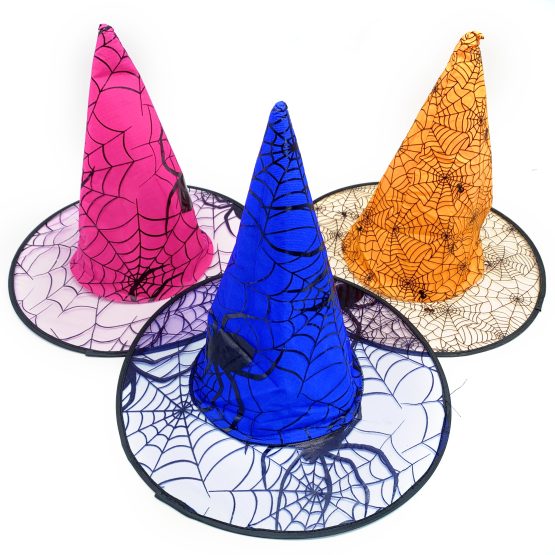 Gorro de bruja diseños surtidos 37×34 cm