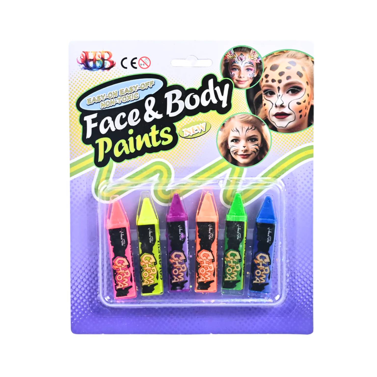 Pintura para cara lapices colores