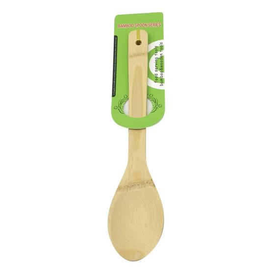 Cuchara madera en carton 30cm